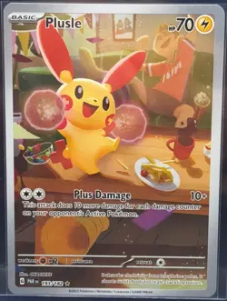 Pokemon Plusle 193/182 & Minun 194/182 Illustration Rare - Paradox Rift - Image 2