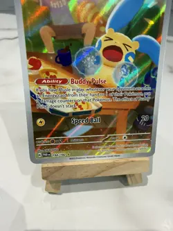 Minun 194/182 Paradox Rift Illustration Rare Pokemon Card NM IR TCG card Pokemon - Image 3