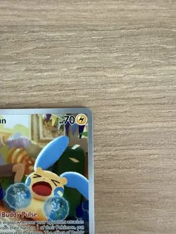 Pokemon TCG Minun Paradox Rift Illustration Rare Card 194/182 - Image 2