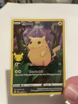 Pikachu 005/025 Holo Rare, Pokemon TCG Celebrations 25th Anniversary 2021 EN - Image 3