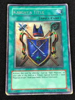 YUGIOH KNIGHTS TITLE ROD-EN002 SECRET (HP) - Image 1