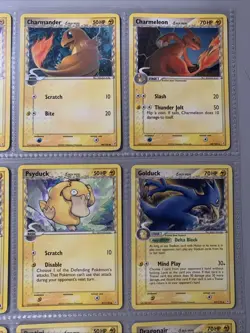 Pokemon TCG Mixed Vintage EX Era Delta Species 9 Card Lot Non Holo - Image 3