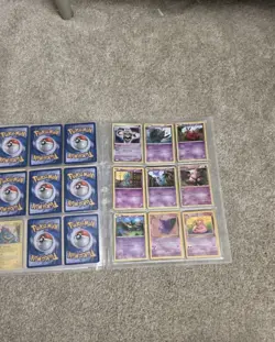 Pokemon TCG 171-Card Mixed Lot in Binder Pages, 1st Ed Neo Genesis Pikachu #70 - Image 2