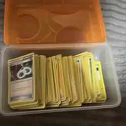 Pokemon TCG XY Mixed Card Lot Storage Box Charizard Pikachu Energy Trainer - Image 3