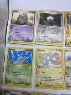 Pokemon TCG EX Dragon 2003 mixed 15-card lot English Regular Spoink Shelgon - Image 2