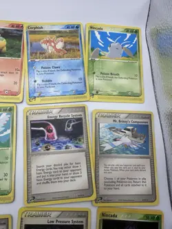 Pokemon TCG EX Dragon 2003 mixed 15-card lot English Regular Spoink Shelgon - Image 4