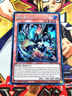 Ext Ryzeal mp25-en120 1st Edition (NEW) Prismatic-Secret Rare Yu-Gi-Oh - Image 1