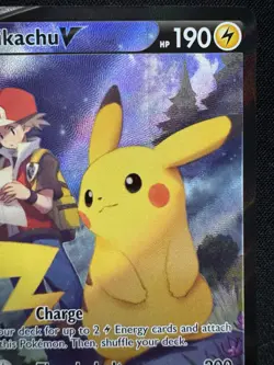 Pokemon TCG Pikachu V TG16/TG30 Trainer Gallery Lost Origin Ultra Rare Near Mint - Image 4