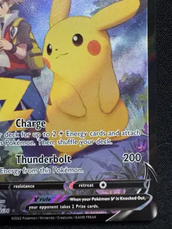 Pokemon TCG Pikachu V TG16/TG30 Trainer Gallery Lost Origin Ultra Rare Near Mint - Image 5