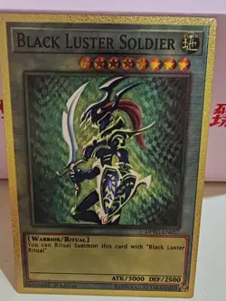 CARTE YU-GI-OH! Black Luter Soldier GOLD/ Soldat Du Lustre Noir OR - Image 1