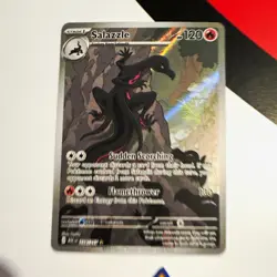 Pokemon TCG Salazzle 224/217 Ascended Heroes Illustration Rare English 120HP - Image 1