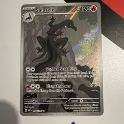 Pokemon TCG Salazzle 224/217 Ascended Heroes Illustration Rare English 120HP - Image 2