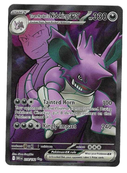 Team Rocket's Nidoking ex 216/182 Sv10: Destined Rivals Holo - Image 1