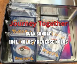 Journey Together Pokemon Cards Bulk Bundle (50) - Image 1