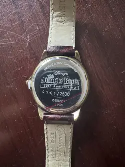 Vintage Disney The Jungle Book 30th Anniversary Limited Edition Edition Watch - Image 5