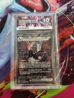 Pokemon TCG Charizard EX 234 - Ace 10 - Paldean Fates Sir - Image 1