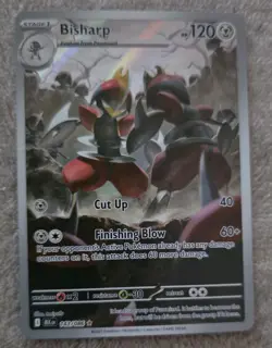 Bisharp 143/086 Black Bolt Holo Illustration Rare Pokemon TCG - Image 1