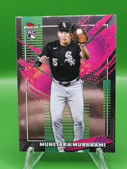 2026 Topps Finest- Munetaka Murakami Rookie Rare #295 Chicago White Sox (RC) - Image 1
