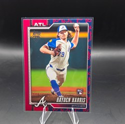 Topps 2026 Series 2 Hayden Harris Atlanta Braves Rookie Team Color Border #410 - Image 1