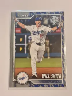 2026 Topps Series 2 Will Smith (#631) Team Color Border Variation SP Dodgers - Image 1
