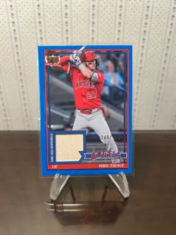 2026 Topps Series 2 - #91R2-MT MIKE TROUT - 1991 Topps Relics Blue /150 - Image 1
