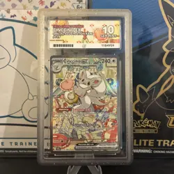 Cinccino EX SIR Chaos Rising 119/086 ACE 10 Perfect Subs. Guard Included. - Image 1