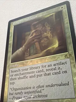 Enlightened Tutor (Retro Frame) Dominaria Remastered Foil Near Mint (NM) - Image 4