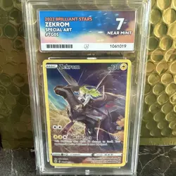 Zekrom Trainer Gallery Holo Card TG05/TG30 Brilliant Stars Pokemon TCG NM ACE 7 - Image 3