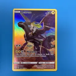 Zekrom & N TG05/TG30 Brilliant Stars Trainer Gallery NM Ultra Rare Pokemon Card - Image 4