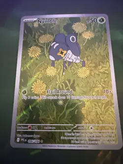 Pokemon Nymble 096/094 Illustration Rare Holo – Phantasmal Flames – NM/M - Image 1