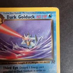 37/82 Dark Golduck NM Team Rocket Uncommon Pokemon TCG Card 1999-2000 - Image 3