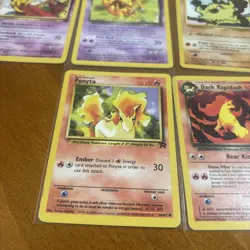 Pokemon Team Rocket Dark Evolution Lot Golduck Kadabra Muk Rapidash WOTC 2000 NM - Image 3