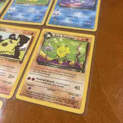 Pokemon Team Rocket Dark Evolution Lot Golduck Kadabra Muk Rapidash WOTC 2000 NM - Image 4