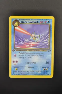 1st Edition Dark Golduck 37/82 Team Rocket 1999 - NM Excellent English Pokemon - Image 1
