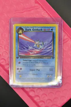 1st Edition Dark Golduck 37/82 Team Rocket 1999 - NM Excellent English Pokemon - Image 4