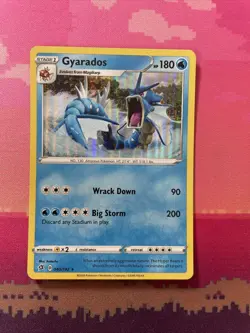 Pokemon Card Gyarados Rebel Clash Holo Rare 040/192 Near Mint - Image 1