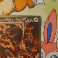 Pokemon Bloodmoon Ursaluna ex 168/131 Prismatic Evolutions SIR NM EN - Image 5