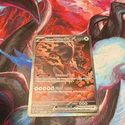 Pokemon Co Bloodmoon Ursaluna ex 168/131 Prismatic Evolutions SIR Holo EN 260 HP - Image 3