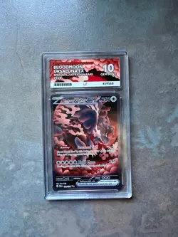 Bloodmoon Ursaluna ex 168/131 | Prismatic Evolutions | Ace 10 | SIR |Pokemon TCG - Image 1
