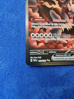 Bloodmoon Ursaluna EX Prismatic Evolutions SIR 168/131 Pokemon Holo Rare - Image 5