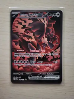 Bloodmoon Ursaluna ex - 168/131 - Pokemon Prismatic Evolutions Special Rare NM - Image 1