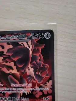 Bloodmoon Ursaluna ex - 168/131 - Pokemon Prismatic Evolutions Special Rare NM - Image 5