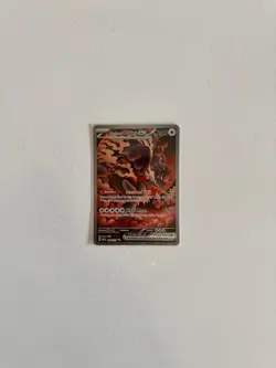 Pokemon Card Bloodmoon Ursaluna EX 168/131 Prismatic Evolutions SIR Near Mint - Image 1