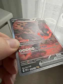 Bloodmoon Ursaluna Ex - 168/131 - Pokemon Prismatic Evolutions - NM - Image 3