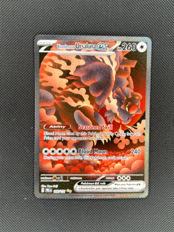 Bloodmoon Ursaluna ex 168/131 SIR Prismatic Evolutions Pokemon Card NM - Image 1