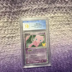 2021 POKEMON CELEBRATIONS CLASSIC COLLECTION #88 MEW EX-HOLO CGC PRISTINE 10 - Image 1