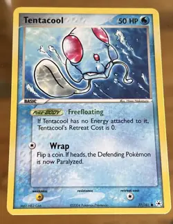 Tentacool 77/101 - EX Hidden Legends LP Pokemon Card - Image 1