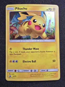 Pikachu - SM76 - Holo - Black Star Promo 2017 *NM-LP* Pokemon TCG - Image 1