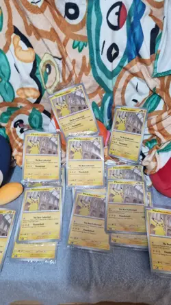 Pikachu At The Museum Jumbo Promo X15 (Slight Tear On One Of Them, Read Descrip) - Image 1