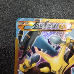 Pokemon TCG Alakazam EX Secret Rare Full Art Holo XY Fates Collide NM 125/124 - Image 4